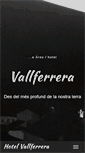 Mobile Screenshot of hotelvallferrera.com